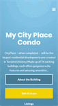 Mobile Screenshot of mycityplacecondo.com